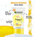 Garnier Face Wash For Brighter and Glowing Skin - Daily Cleanser - 150ml - Image 4
