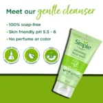 Simple Moisturising Facial Wash Kind To Skin - 150 ml - Image 3