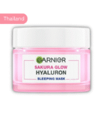 Garnier Sakura Glow Hyaluron Sleeping Mask (50 ml night cream) - Image 2